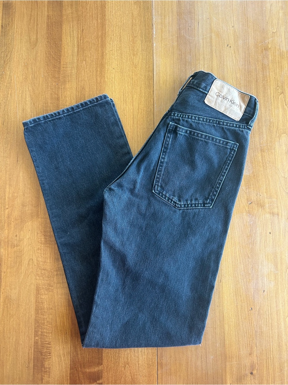 Calvin Klein Women’s Black High Rise Straight Jeans
